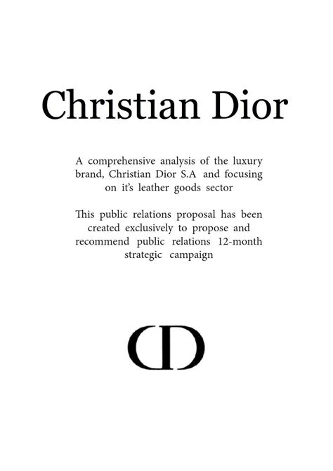 christian dior mission statement|christian dior values.